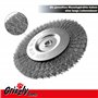 Lot de 2 brosses à joints en métal de rechange - Pour brosse à joints Grizzly Tools EFB 400 401 402 403 404 - Convient pour AFB 