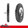Lot de 2 brosses à joints en métal de rechange - Pour brosse à joints Grizzly Tools EFB 400 401 402 403 404 - Convient pour AFB 