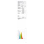 ledscom.de Luminaire d'agencement LED SIRIS noir mat, montage en angle, plat, 50cm chacun, 655lm chacun, blanc, 2er Set