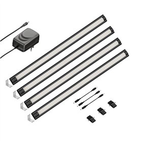 ledscom.de Luminaire d'agencement LED SIRIS noir mat