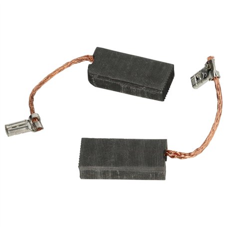 vhbw 2x Balais de charbon pour moteur 27 x 13 x 6