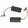 vhbw 2x Balais de charbon pour moteur 27 x 13 x 6