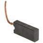 vhbw 2x Balais de charbon pour moteur 27 x 13 x 6,3mm compatible avec Makita HM1101C, HM1111C, HM1203C, HM1213C, HM1214C outil é