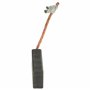 vhbw 2x Balais de charbon pour moteur 27 x 13 x 6,3mm compatible avec Makita HM1101C, HM1111C, HM1203C, HM1213C, HM1214C outil é