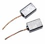vhbw 2x Balais de charbon pour moteur 4