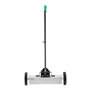 MSW Balai Magnétique avec Manche Télescopique 73-100 cm, Aimant en Ferrite 45 cm, Roues