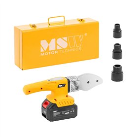 MSW Poste à souder électrofusion sans fil 350 W avec 3 Mandrins chauffants 20-32 mm jusqu'à 320 °C - Soudeuse pour PE Machine à
