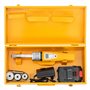 MSW Poste à souder électrofusion sans fil 350 W avec 3 Mandrins chauffants 20-32 mm jusqu'à 320 °C - Soudeuse pour PE Machine à 