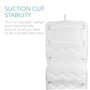 Navaris Matelas de Bain avec Coussin - Matelas Baignoire 125x42cm avec Repose-Tête - 13 Ventouses - Air Mesh - Accessoire Confor