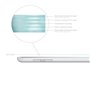 kwmobile 2X Protection écran Compatible avec Apple iPad 10.2 (2019/2020/2021-7./8./9. Gen) Film écran - Set de Film de Protectio