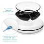 Navaris Distributeur Automatique pour Chat Chien - Mangeoire Programmable 1,6 L - 4 Repas pour Croquette Pâtée - Minuteur - Pile