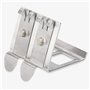 kwmobile 4X Module Keystone RJ45 Cat 6a - Modules de Brassage pour Branchement Câble RJ45 - Connecteur Blindé avec Support pour 