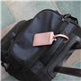 kwmobile 2X Étiquette Bagage pour Valise - Lot 2X Tag Porte-étiquette pour Valise et Sac de Voyage avec Carte nom adresse numéro