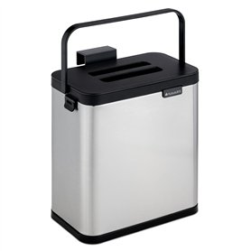 Navaris Poubelle Collecte déchets Cuisine - Bac Poubelle 3L avec Couvercle poignée Seau - Collecteur 21