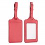 kwmobile 2X Étiquette Bagage pour Valise - Lot 2X Tag Porte-étiquette pour Valise et Sac de Voyage avec Carte nom adresse numéro