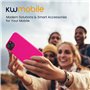kwmobile Housse Compatible avec Apple iPhone 14 Coque - Coque de téléphone Fine avec Finition Douce - Rose Fluo