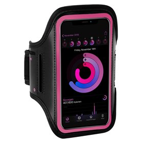 ONEFLOW Brassard de sport pour téléphone portable compatible avec Samsung Galaxy S10 - Bracelet de fitness - Bracelet de course