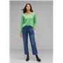 STREET ONE A302550 Pull en Tricot, Vert Clair Printanier, 36 Femme Over