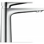 Duravit Tulum by Starck Mitigeur monocommande de lavabo, Robinet lavabo, Taille M (hauteur de sortie 122 mm), Robinet salle bain