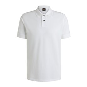 BOSS Hommes Prime Polo en piqué de Coton avec Logo imprimé