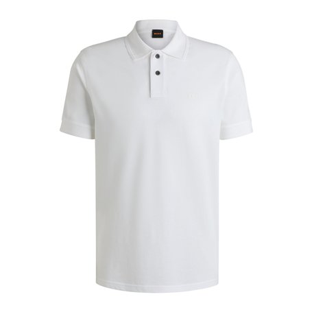 BOSS Hommes Prime Polo en piqué de Coton avec Logo imprimé