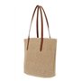 BOSS Palmah Tote B, Sac à main Femme, NATURAL, One Size