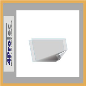 4ProTec | 2 films de protection d'écran transparents à découper soi-même 297 x 210 mm (format A4)