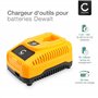 CELLONIC Chargeur Visseuse 7.2V-18V 1.5A - Chargeur de Batterie Ni-MH Ni-CD pour Tournevis électrique Compatible avec DeWalt DW9