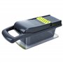 Intirilife Trancheuse de Cuisine en Vert – Trancheuse Multi-tranchants réglable avec différents Accessoires pour Couper