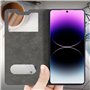 cadorabo Housse Compatible avec Samsung Galaxy Note 10 Plus en Noir COMÈTE - Coque de Protection avec Fermeture magnétique, Fonc