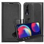 cadorabo Housse Compatible avec WIKO View 4 en Noir DE Jais - Coque de Protection avec Fermeture magnétique