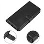 cadorabo Housse Compatible avec WIKO View 4 en Noir DE Jais - Coque de Protection avec Fermeture magnétique, Fonction de Support