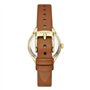 Fossil Femme Analogique Quartz Montre avec Bracelet en Cuir BQ3957
