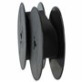 vhbw Ruban encreur d'écriture compatible avec Daro Erika 5, Erika 6, Erika 60, Erika Portable machine à écrire - noir