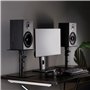 RICOO Pied Enceinte LH069-T, Support Universel pour Haut-Parleur, Idéal pour Home Cinéma et Bureau,Dimensions 240 x 240 x 405 mm