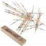MIJOMA Jeu de Pick-up en bois - Jeu d'adresse traditionnel avec marquage à base de points
