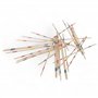 MIJOMA Jeu de Pick-up en bois - Jeu d'adresse traditionnel avec marquage à base de points