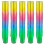 MIJOMA Lot de 160 verres à liqueur incassables en plastique robuste