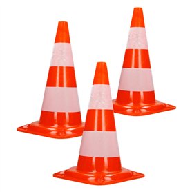 ECD Germany 3X Cônes Signalisation Pylône