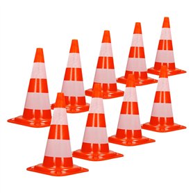ECD Germany 9X Cônes Signalisation Pylône