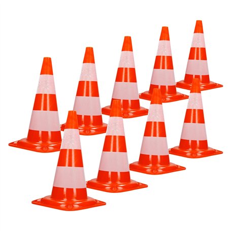 ECD Germany 9X Cônes Signalisation Pylône