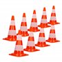 ECD Germany 9X Cônes Signalisation Pylône