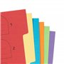 18 intercalaires pleine couleur en 6 couleurs