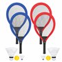 Idena 90956 - Lot de 2 jeux de softball avec 4 battes