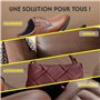 Leather Ranch Creme Cuir pour Sièges, Tapis, Canapé & Chaussures - 250ml - Redonne du Lustre & Protège le Cuir Lisse - Cire d'Ab