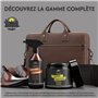 Leather Ranch Creme Cuir pour Sièges, Tapis, Canapé & Chaussures - 250ml - Redonne du Lustre & Protège le Cuir Lisse - Cire d'Ab