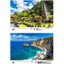 Reisezauber Bali Calendrier 2025 format A3 pour vacances et plage en Indonésie Coffret cadeau Contenu : 1 calendrier, 1 carte de