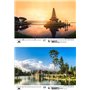 Reisezauber Bali Calendrier 2025 format A3 pour vacances et plage en Indonésie Coffret cadeau Contenu : 1 calendrier, 1 carte de