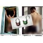 Sexy Dream Men Butts Calendrier érotique 2025 pour homme Format A3 Coffret cadeau Contenu : 1 calendrier, 1 carte de Noël (2 piè