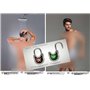 Sexy Dream Men Butts Calendrier érotique 2025 pour homme Format A3 Coffret cadeau Contenu : 1 calendrier, 1 carte de Noël (2 piè